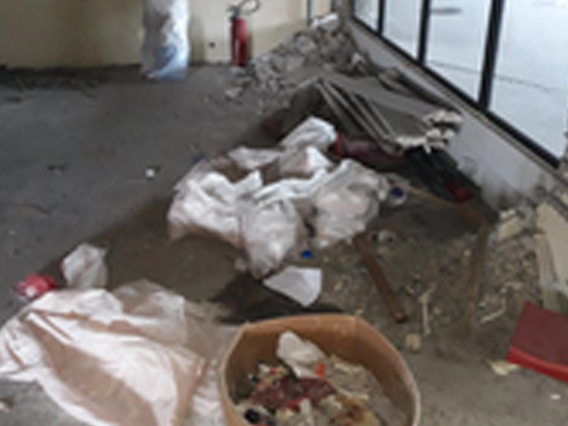 Before Cleaning an Office